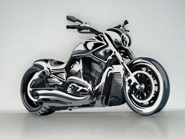 V-ROD Motorrad als Wandbild